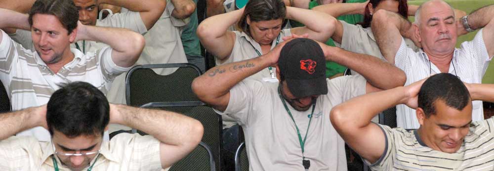 Palestra discute medidas para reduzir lesões no ambiente de trabalho