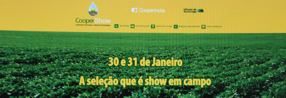 Coopermota lança hotsite da Coopershow com dados sobre o evento