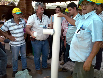 Curso sobre piscicultura em tanque escavado reúne trabalhadores e produtores em Regente Feijó