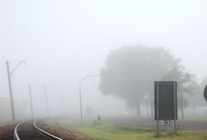 Evapotranspiração das plantas e do solo provocam  neblina nas manhãs do Vale Paranapanema