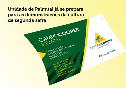 Coopermota agenda Campocooper para o dia 21 de julho