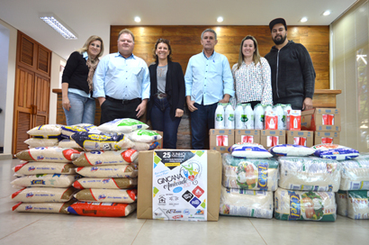 Coopermota contribui com quase 800 quilos de alimentos em Gincana da Amizade em C.Mota