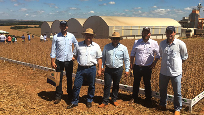Vitrine tecnológica sobre soja reúne produtores e agrônomos em Itaberá