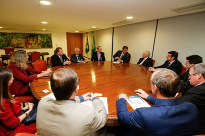 Coopermota participa de audiência sobre fretes com Michel Temer