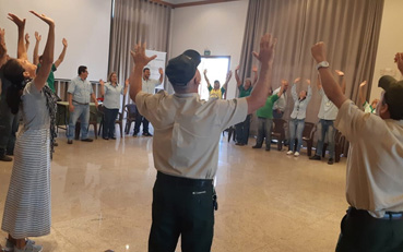Jogos cooperativos abrem programação da Sipat