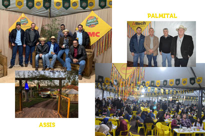 Festas julinas de Assis e Palmital atraem grande público em noite gelada de julho