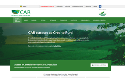 Prazo de regularização para garantir benefícios do CAR termina em 31 de dezembro