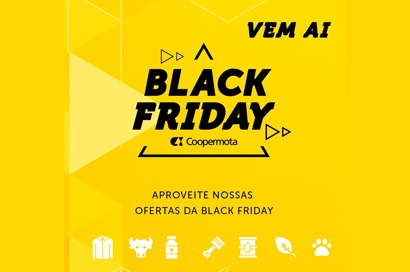 Começou o Esquenta Black Friday nas Lojas Coopermota