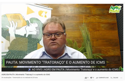 Presidente da Coopermota repudia aumento de ICMS e convida sociedade para apoiar o Tratoraço