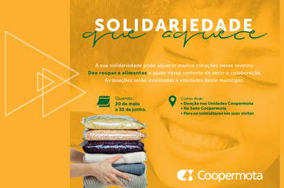 Começa hoje a campanha de arrecadação de alimentos e roupas