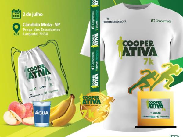 Coopermota e SicoobCredimota realizam 1ª Corrida Cooper Ativa 