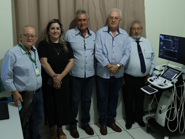 Aparelho de ultrassom de alta complexidade é entregue à Santa Casa de Cândido Mota
