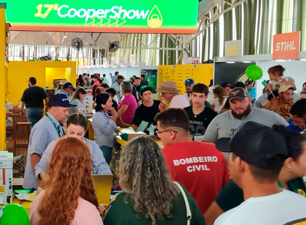 Divulgado volume de negócios da 17ª Coopershow: R$ 118 milhões