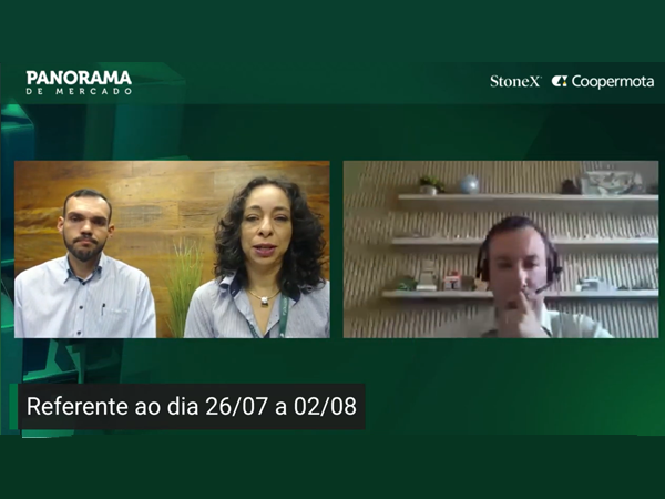 Assista ao Panorama de Mercado da semana de 26 de julho a 02 de agosto