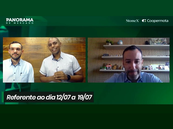 Assista ao Panorama de Mercado da semana de 12 a 19 de julho