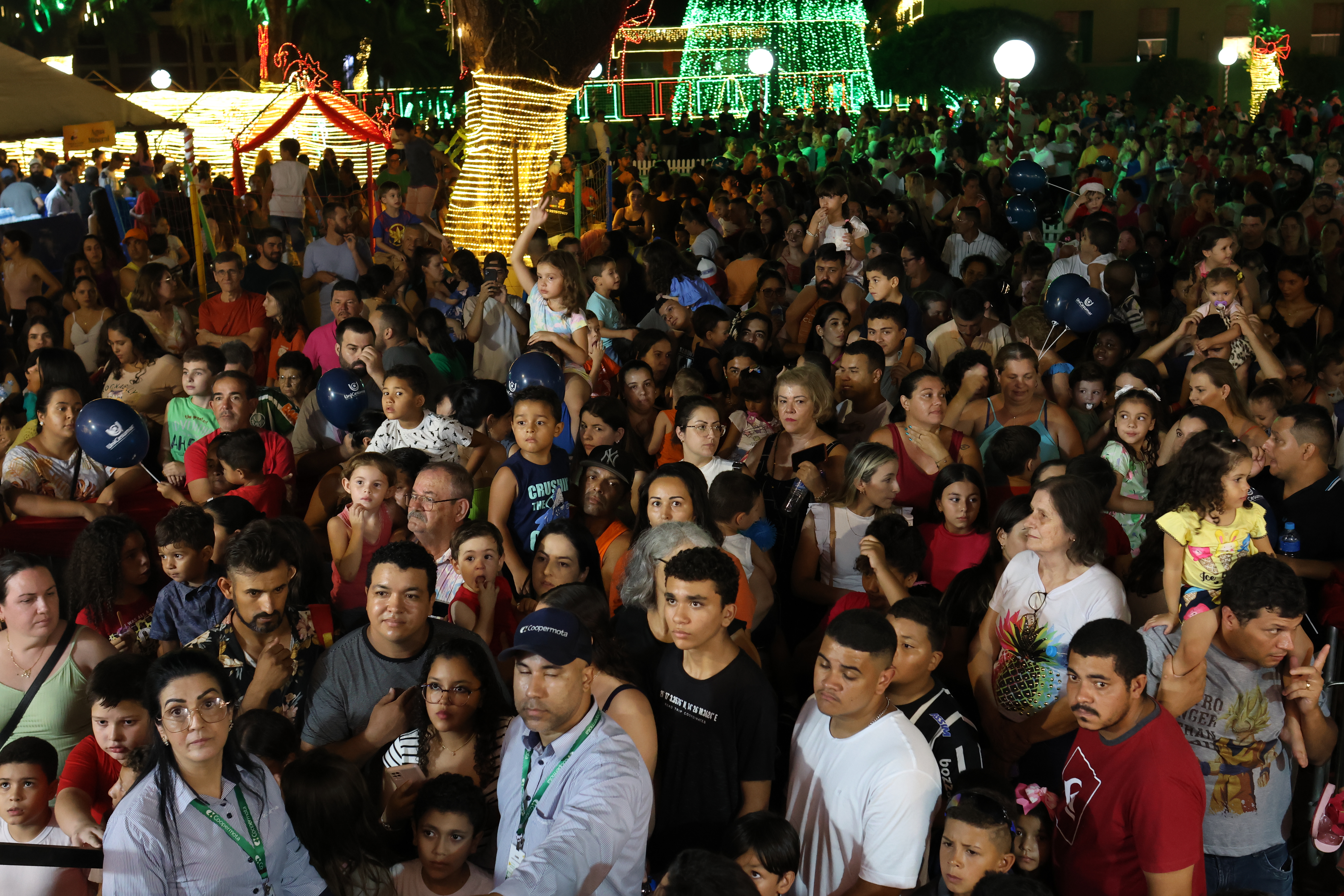 Papai Noel da Coopermota chega à Praça dos Estudantes neste domingo