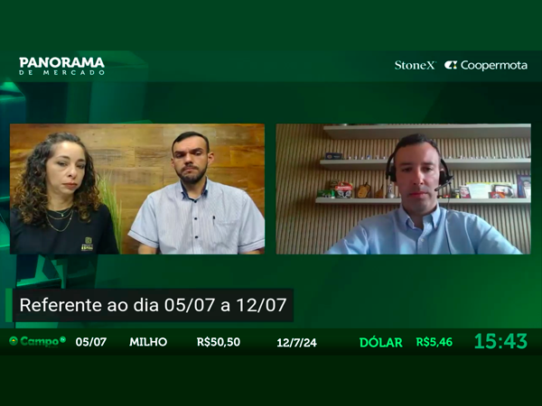 Assista ao Panorama de Mercado da semana de 05 a 12 de julho