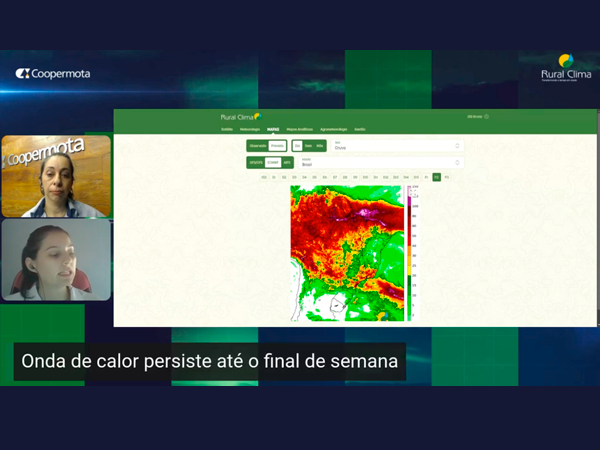 O tempo mais aberto prevalece nesta semana