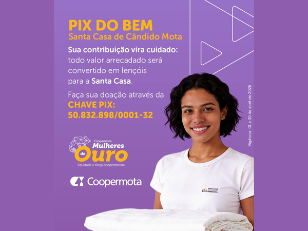 Mulheres de ouro organizam campanha solidária para a Santa Casa de Cândido Mota